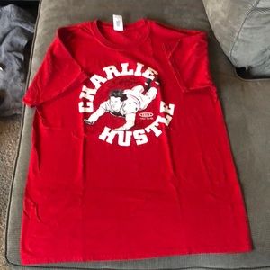 Cincinnati Reds Pete Rose Charlie Hustle L Retro Shirt.